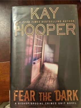 Fear the Dark Hardcover Novel - Black Cover